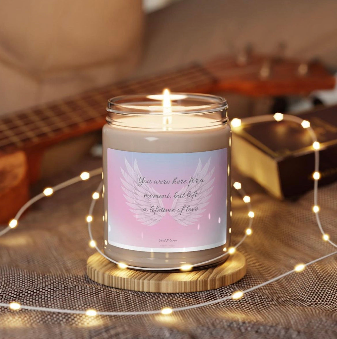 Miscarriage. Pregnancy Loss Candle