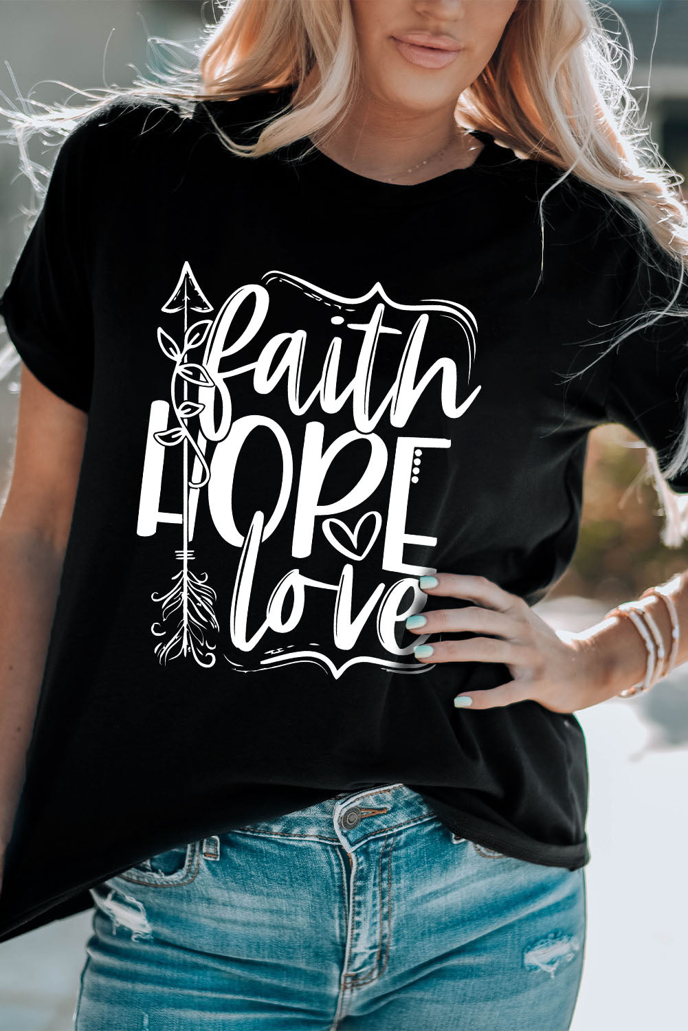 FAITH HOPE LOVE Tee Shirt