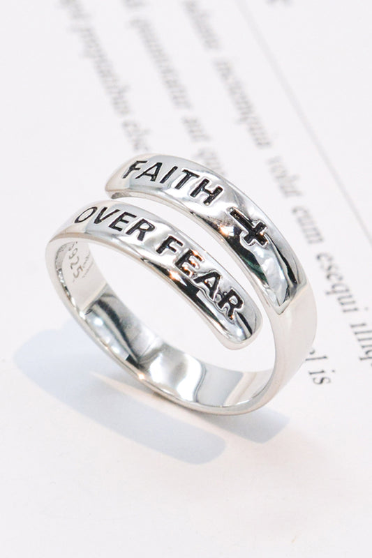 FAITH OVER FEAR Ring